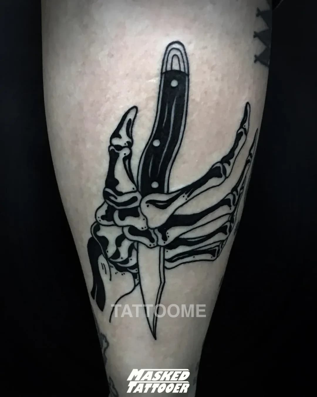 블랙워크 타투 4 - masked_tattooer