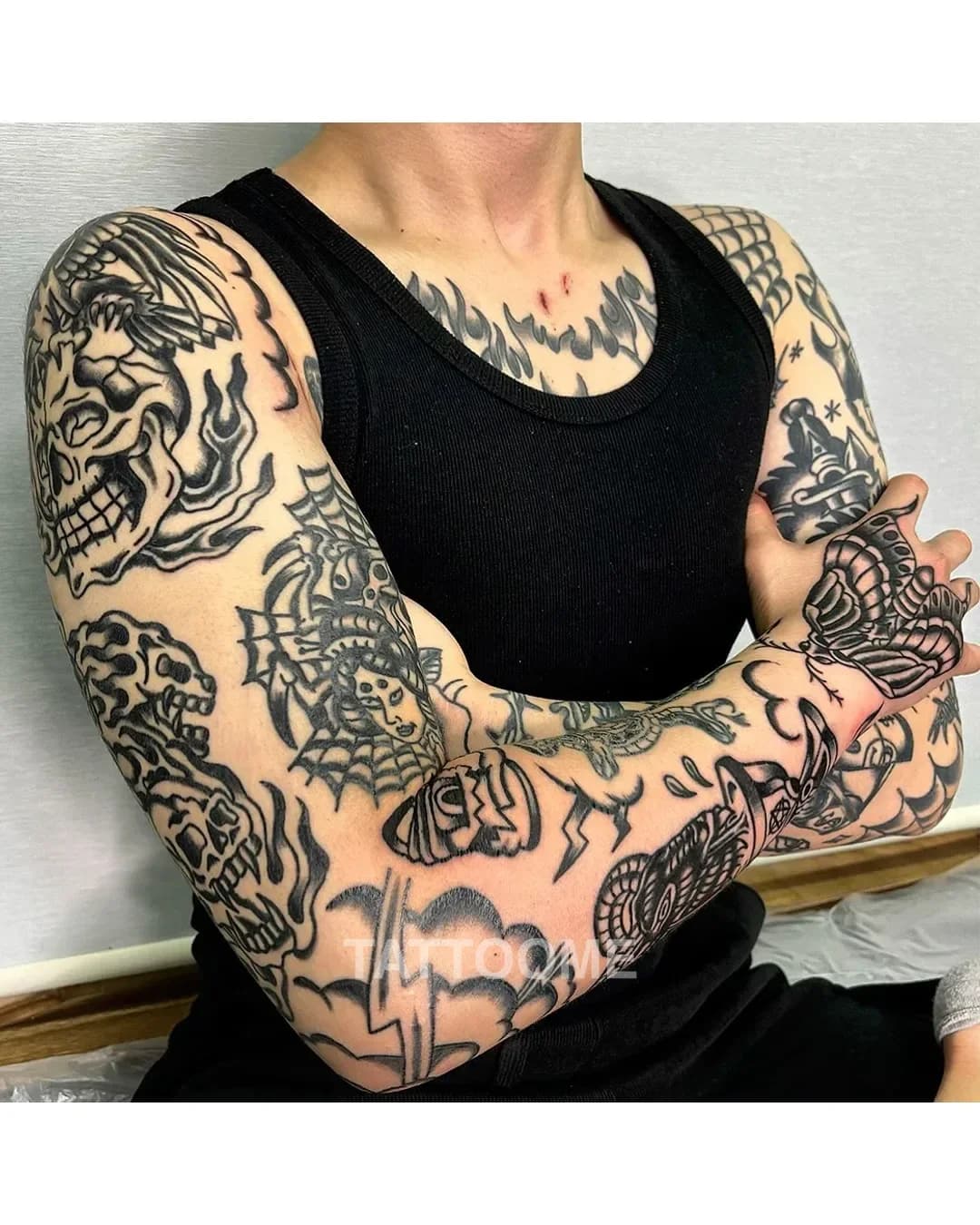 올드스쿨 타투 1 - junim.tattoo