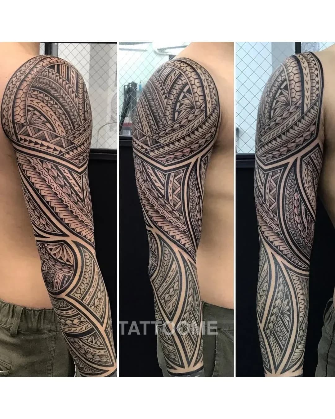 폴리네시안 팔 - tattoos.toos 4