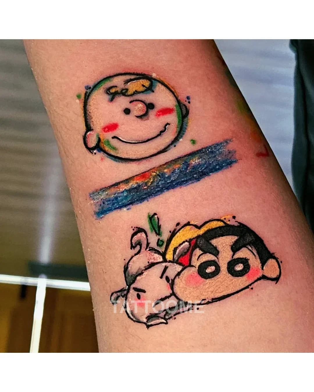 감성타투 짱구 - monat_tattoo