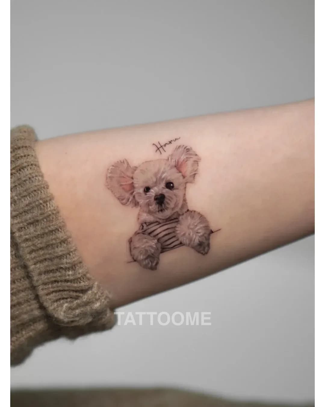 원포인트 강아지2 - tattooist.aya