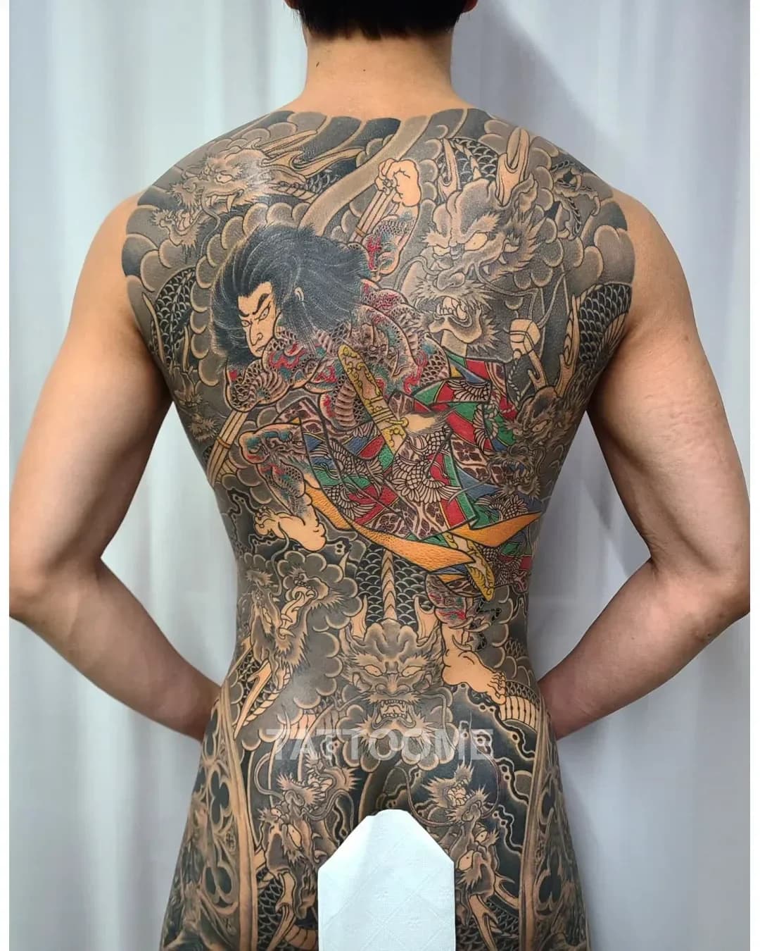 이레즈미 등판1 - zin.tattoo