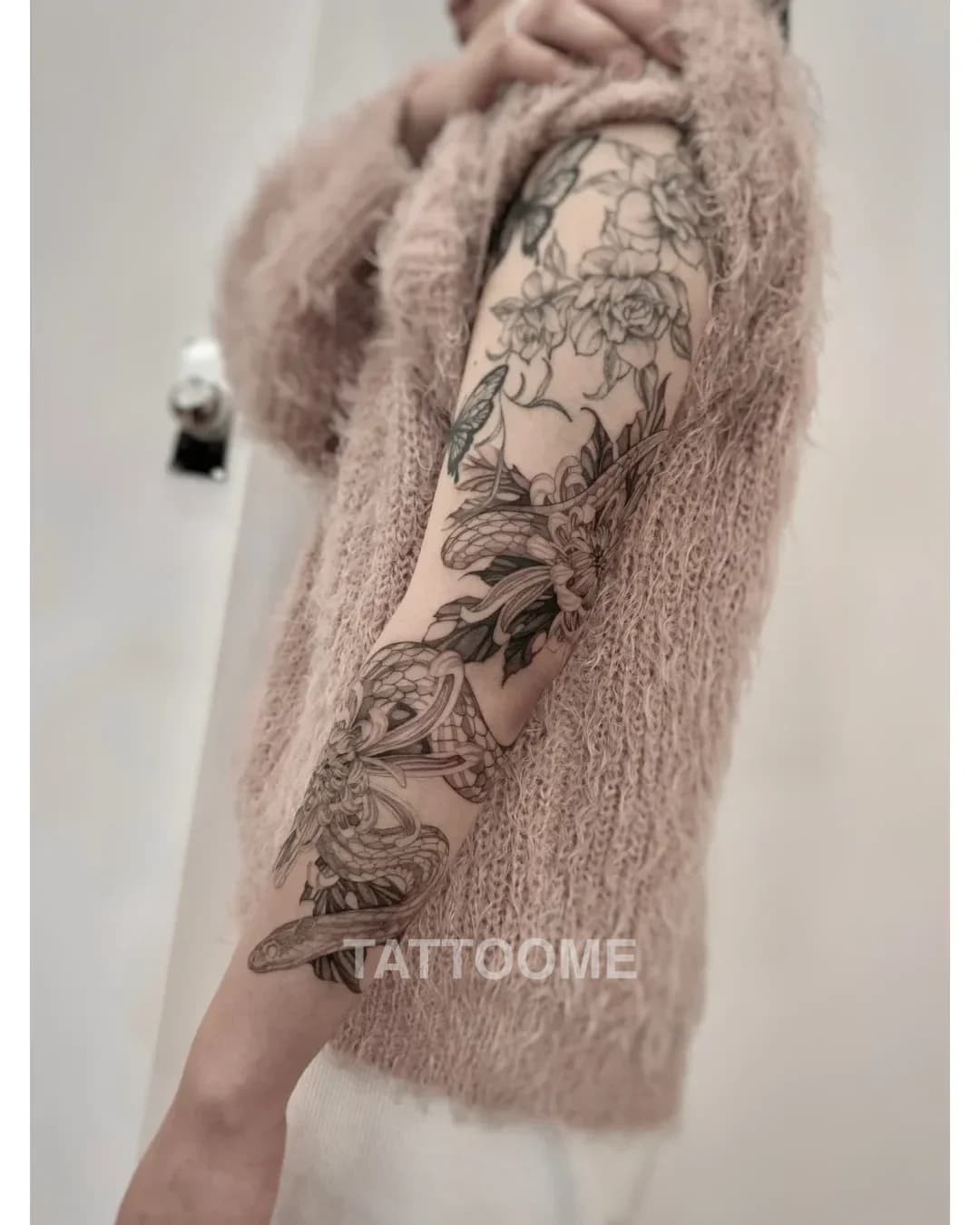 라인워크 타투 5 - haratattooart