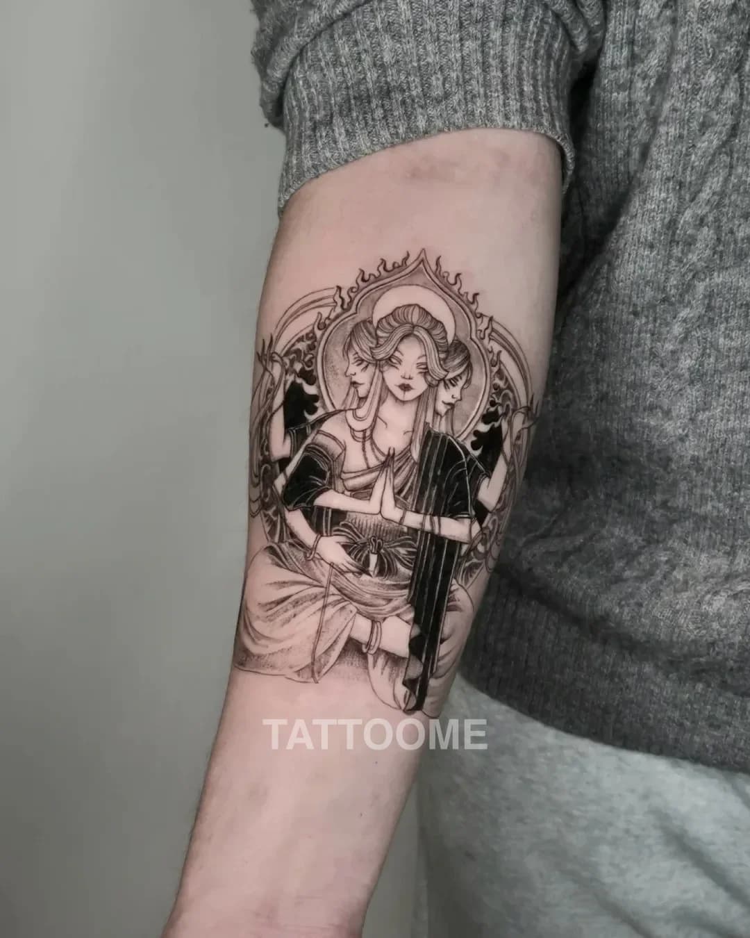블랙워크 타투 4 - 162tattoo