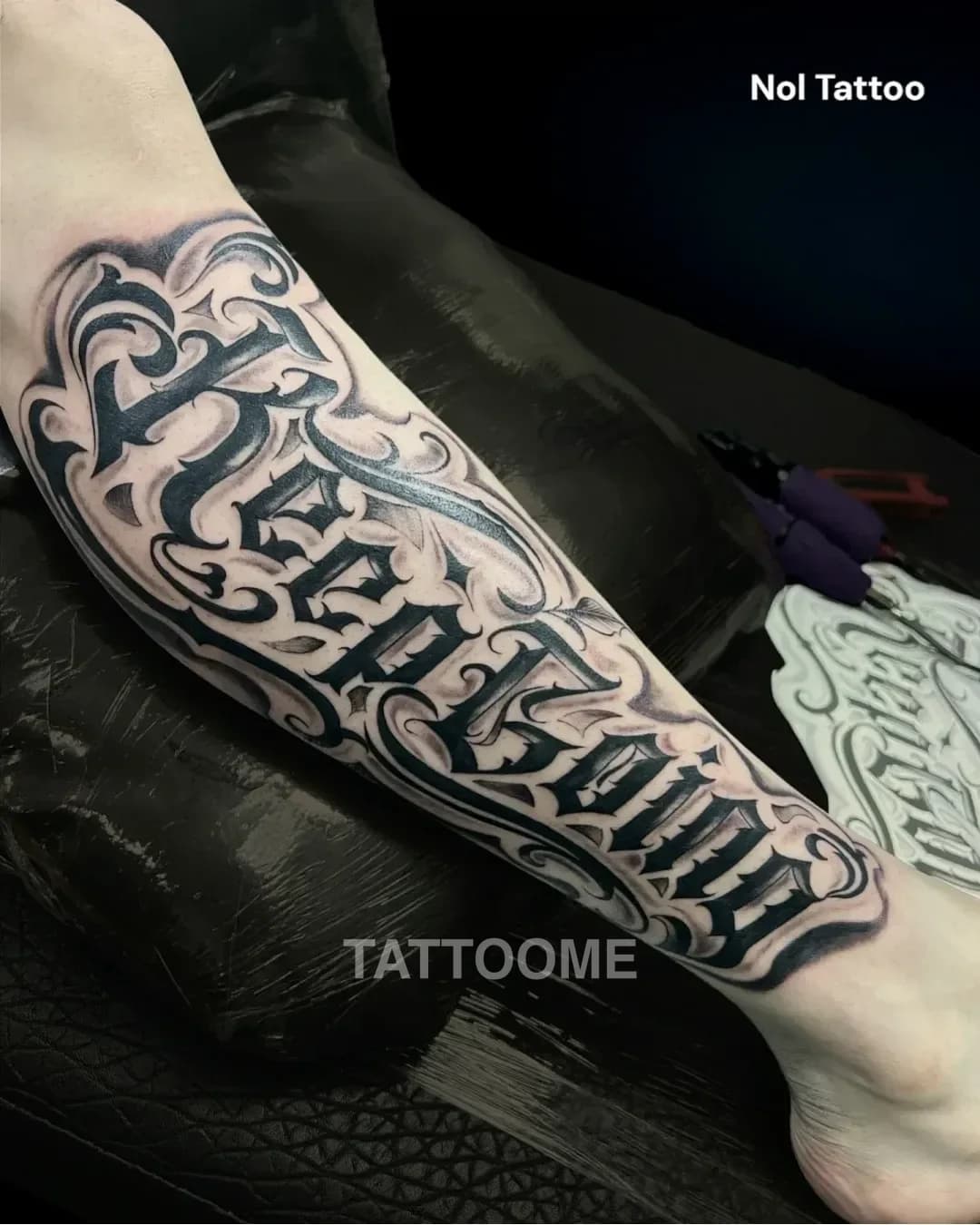 블랙워크 타투 5 - nol_tattoo