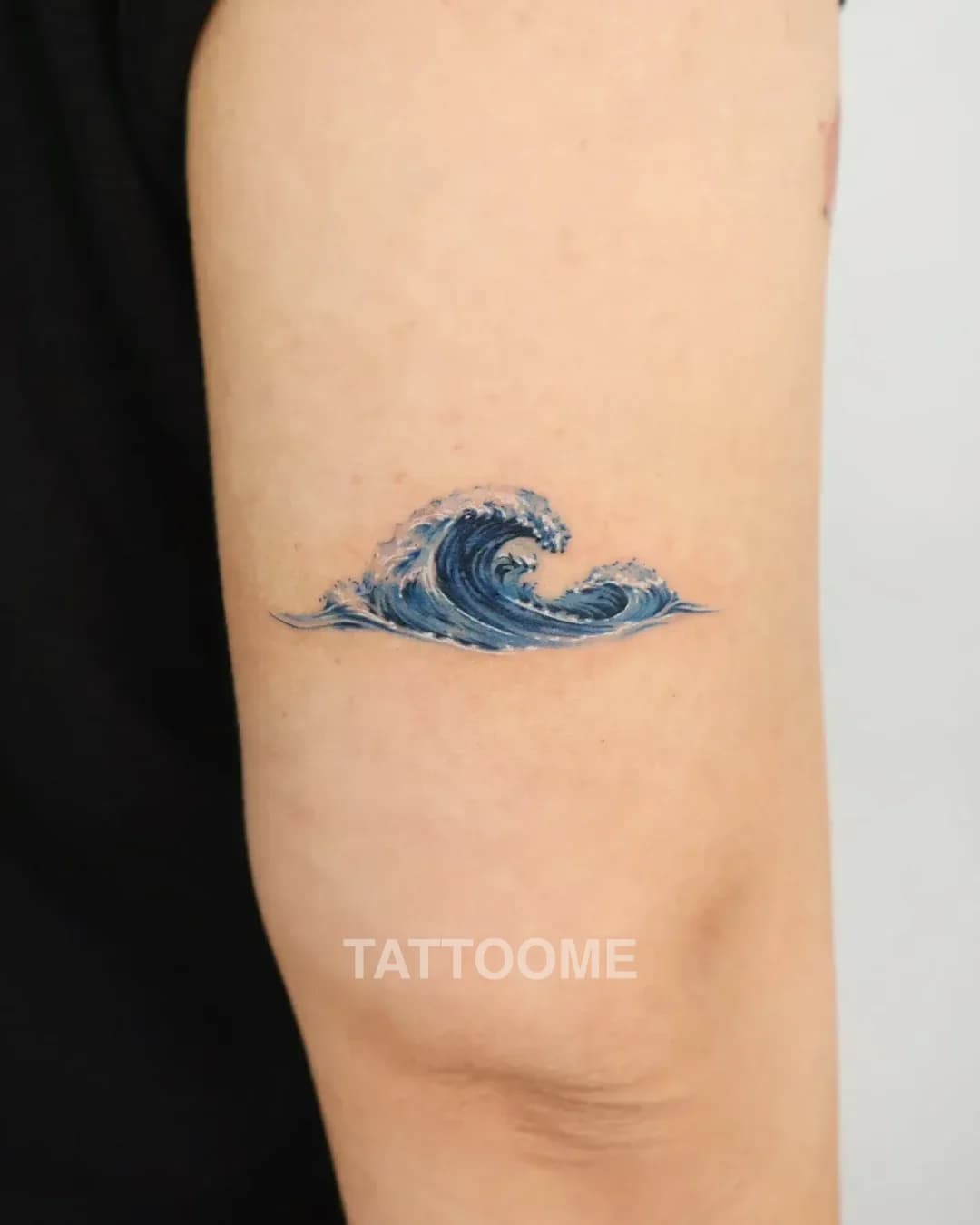 감성타투 파도 - mimir_tattoo