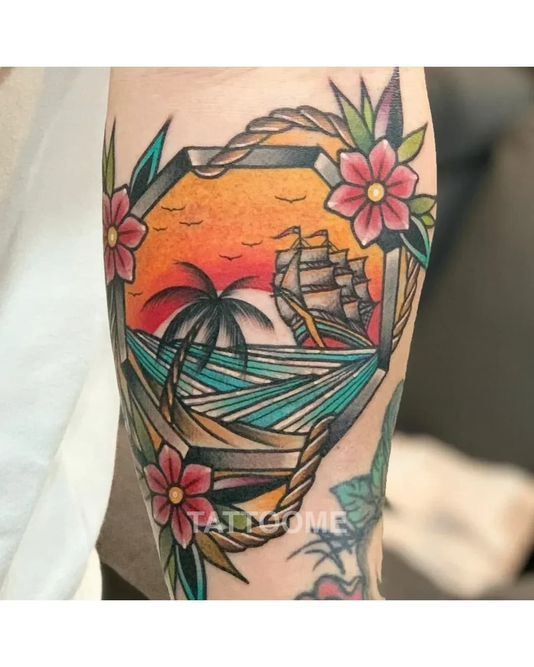 올드스쿨 타투 5 - sunrise_tattoo
