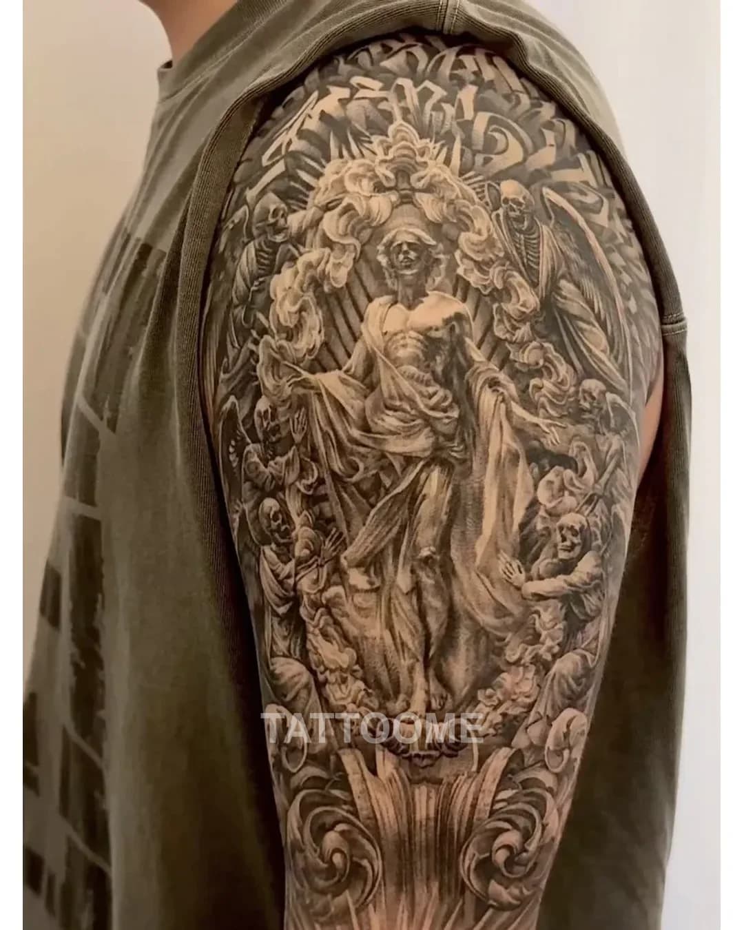 블랙앤그레이 타투 4 - tattooist_zeto