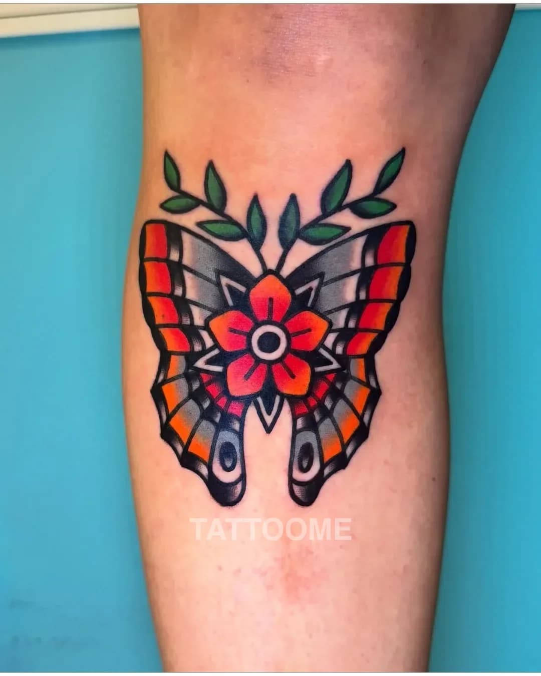 올드스쿨 나비 - chichi_tattooer