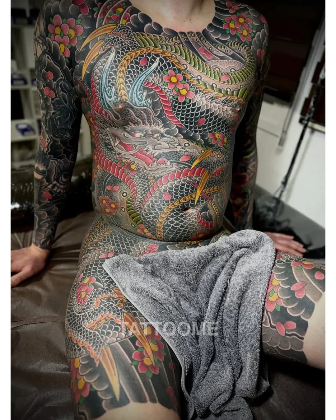 이레즈미 등판3 - jiwon_tattooer