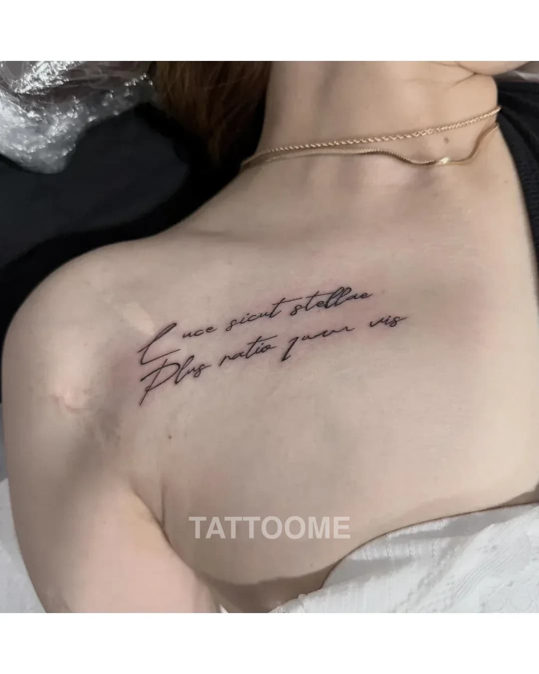 레터링 타투 4 - dy__tattooer