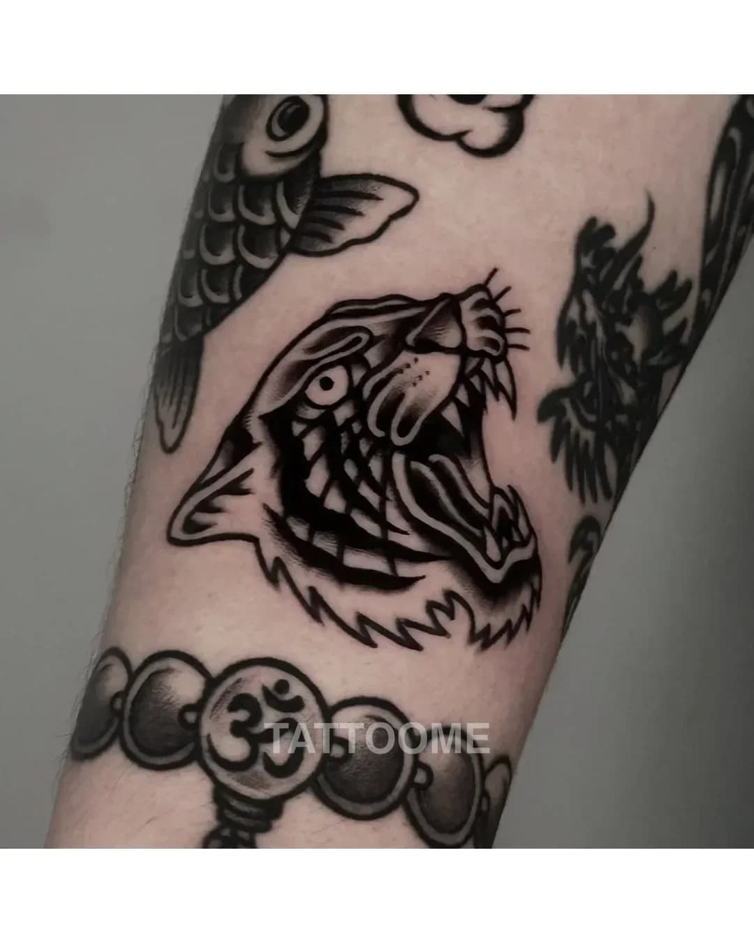 올드스쿨 타투 4 - jinx_tatt