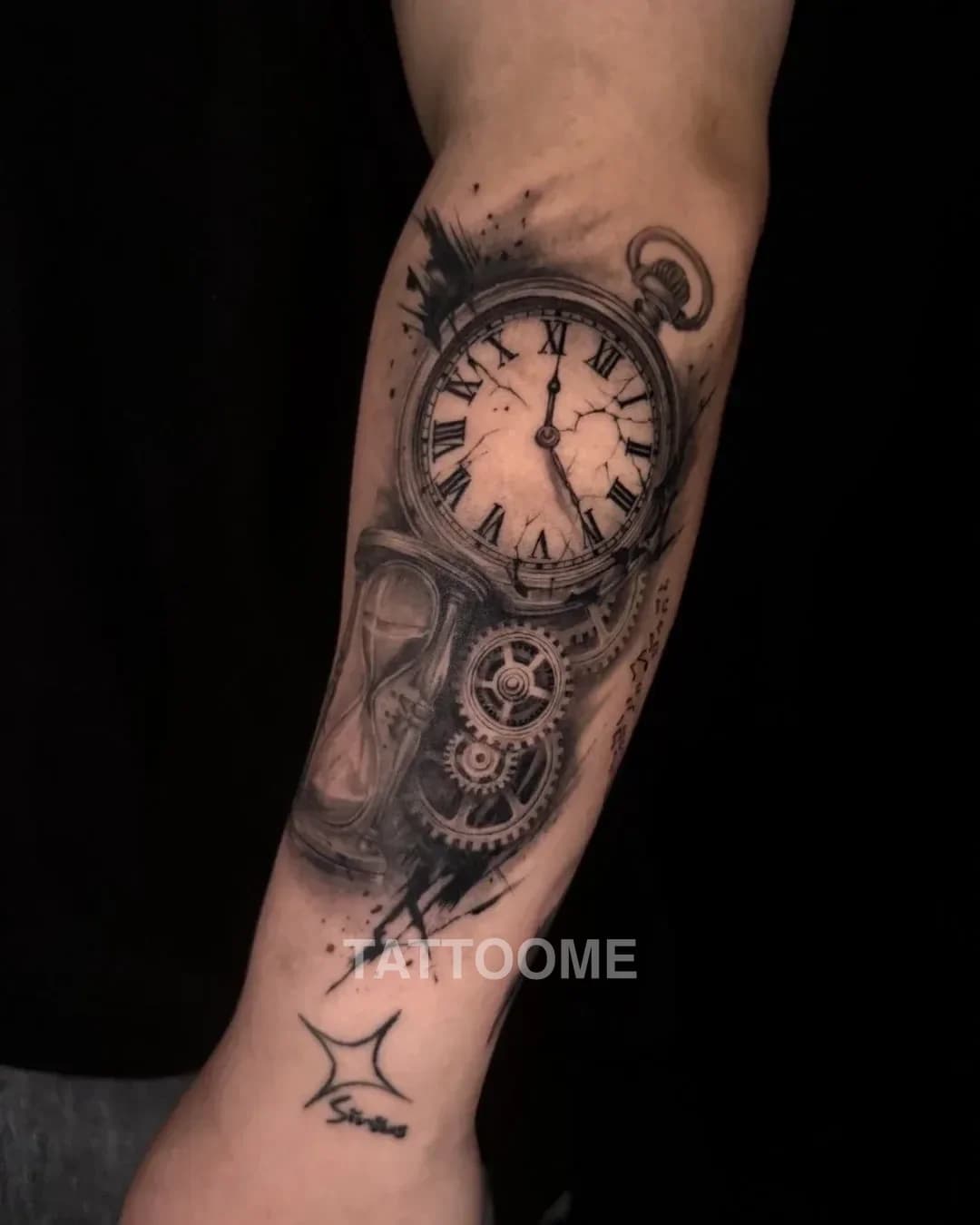 블랙워크 타투 3 - yeji_tattoo