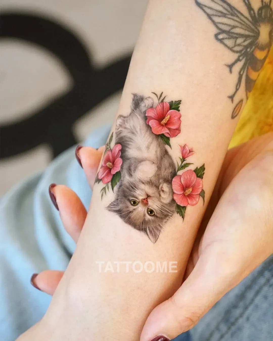 감성타투 고양이2 - tattooist_suf