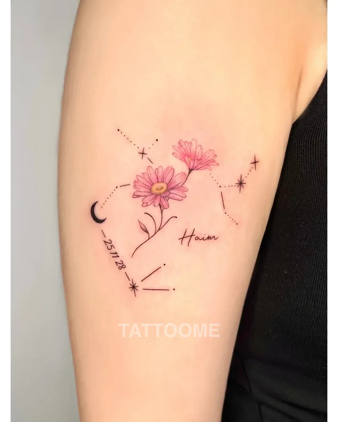 감성타투 별자리 - chacha.tattoo