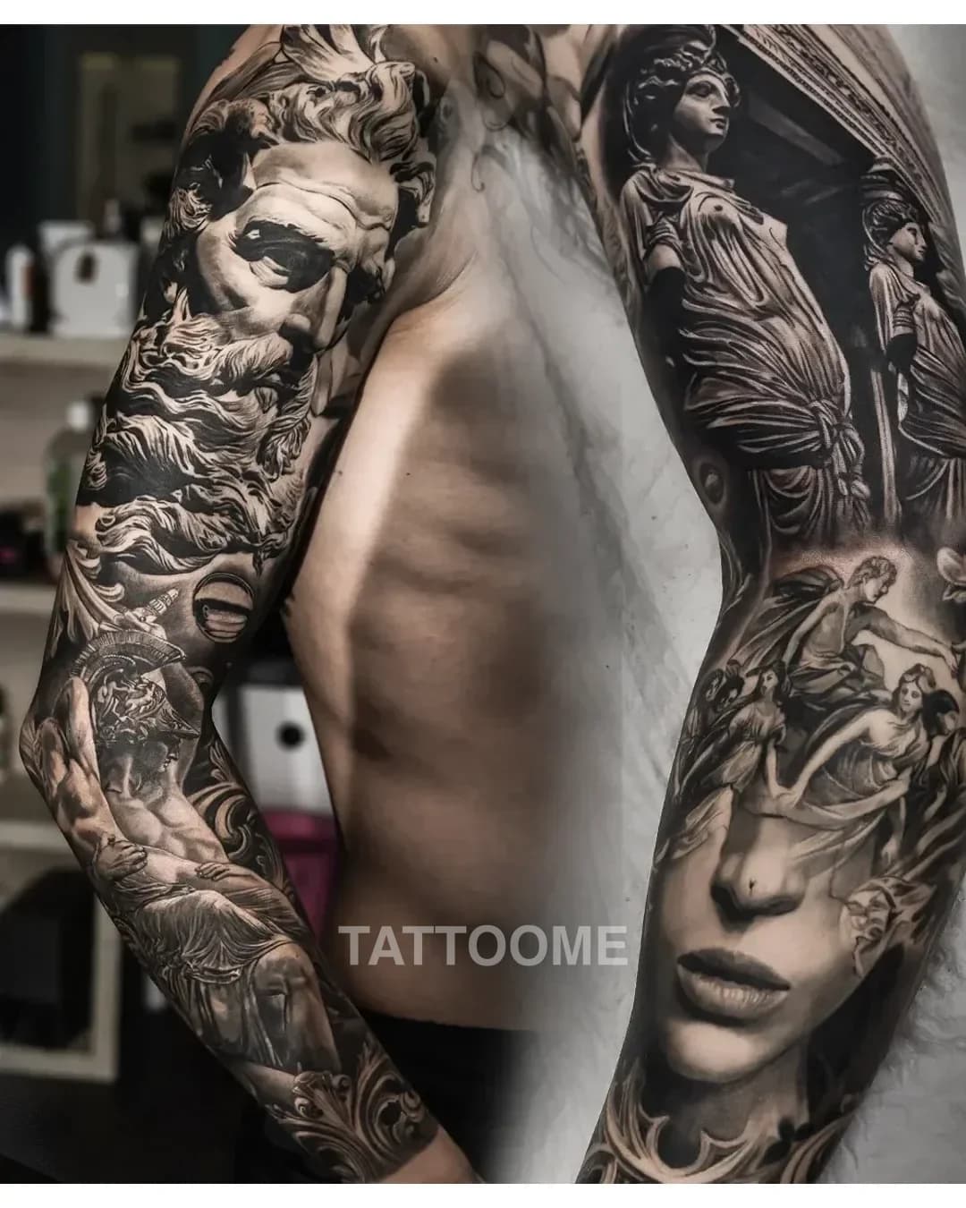 리얼리스틱 긴팔 - reotattoo
