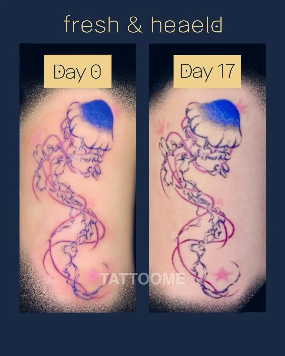 감성타투 해파리 - tt.tattoo.121