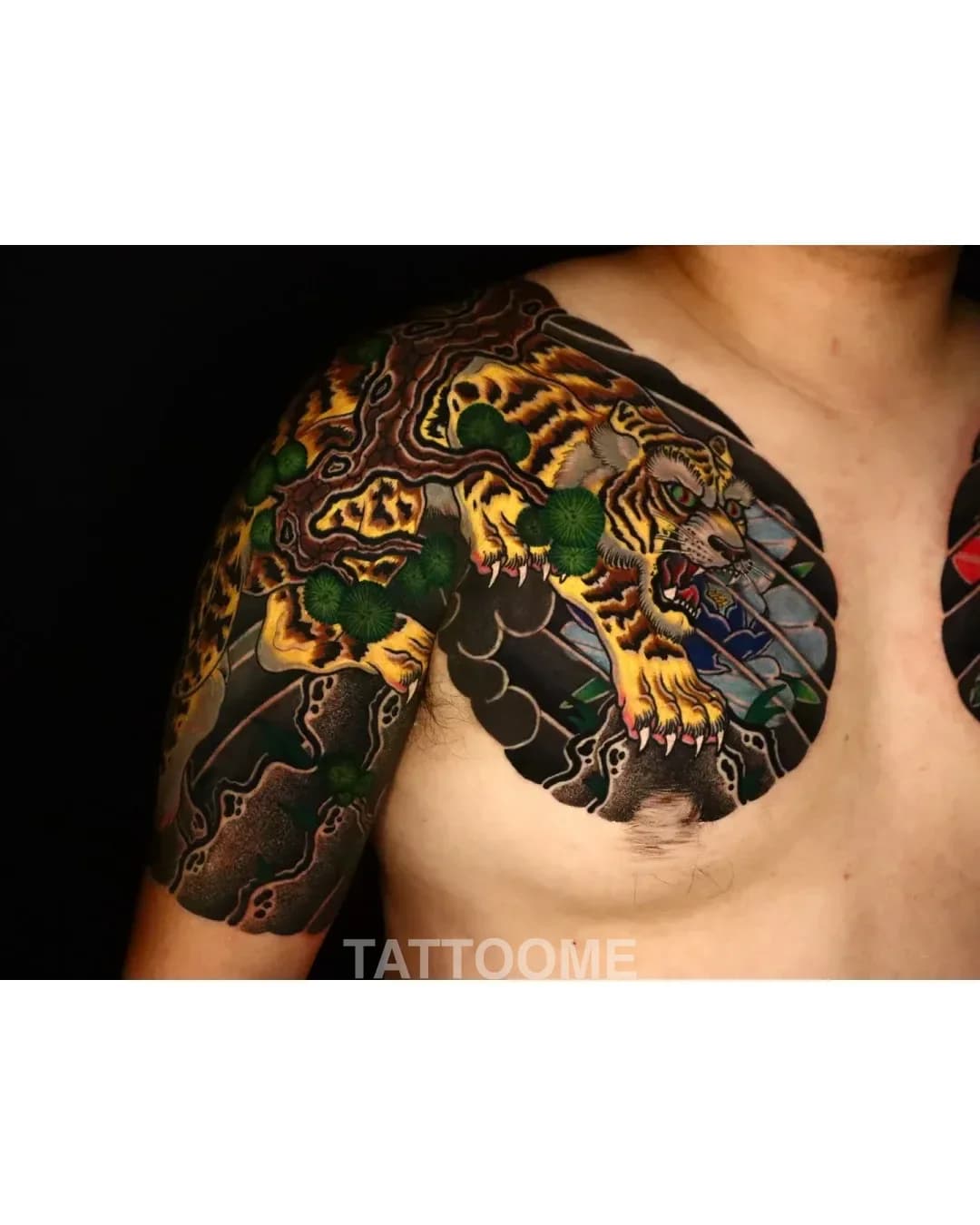 이레즈미 호랑이 - gilatattoo