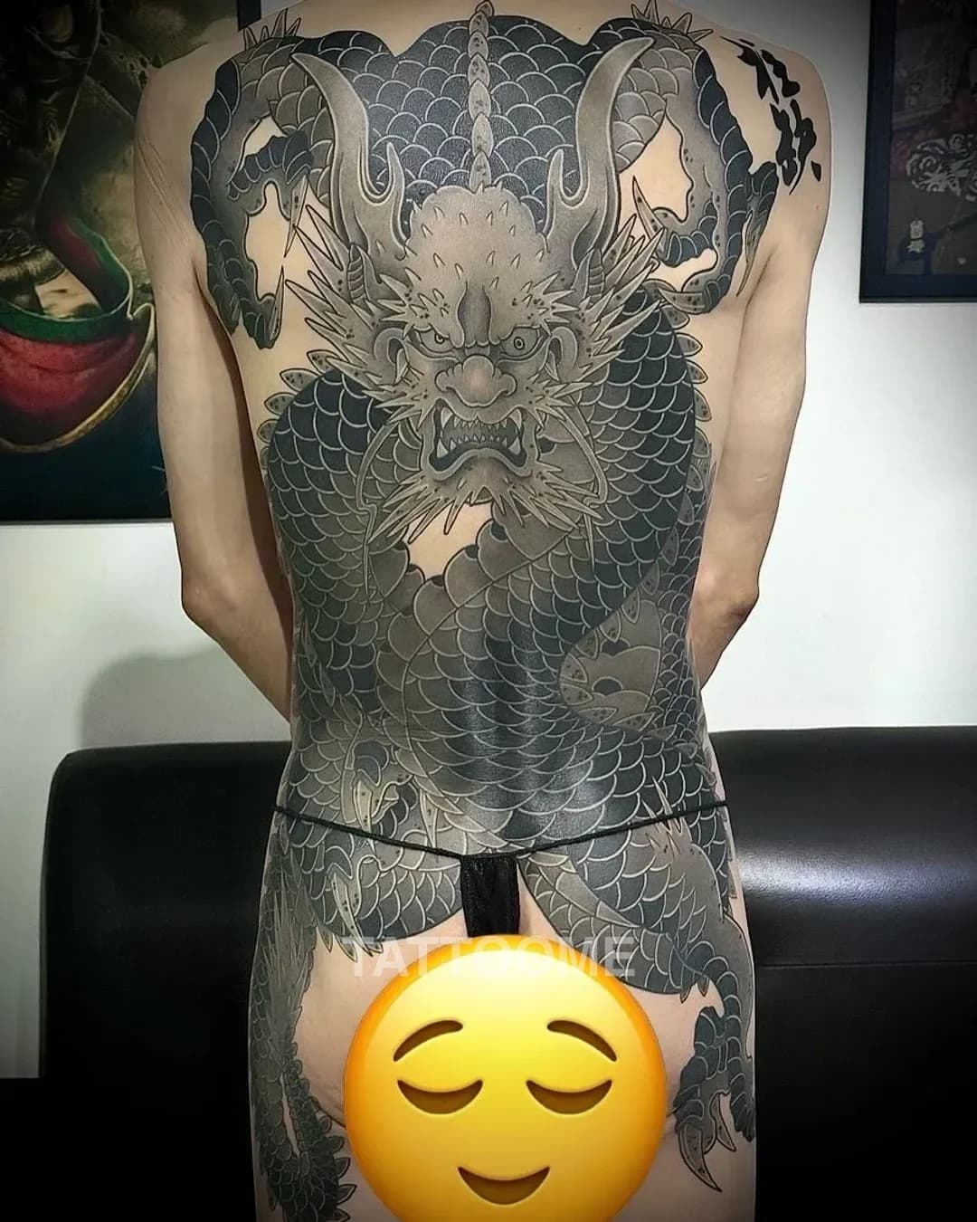 이레즈미 등판 1 - hyeon__tattoo