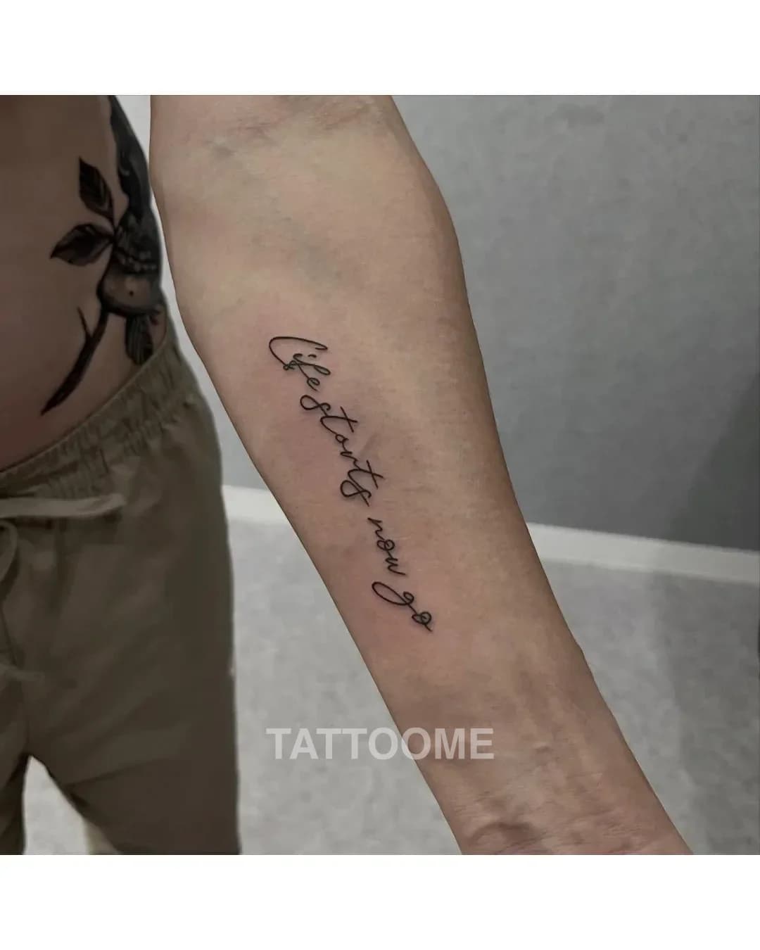 레터링 타투 4 - dytattooer