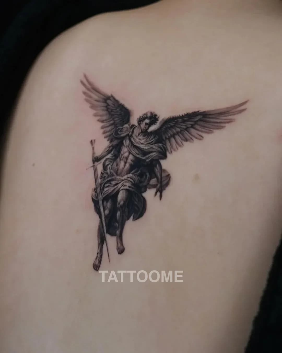 블랙앤그레이 천사 - 820.tatt