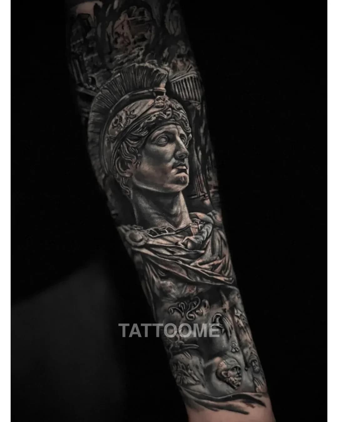 블랙앤그레이 팔 - dono_tattooer 4