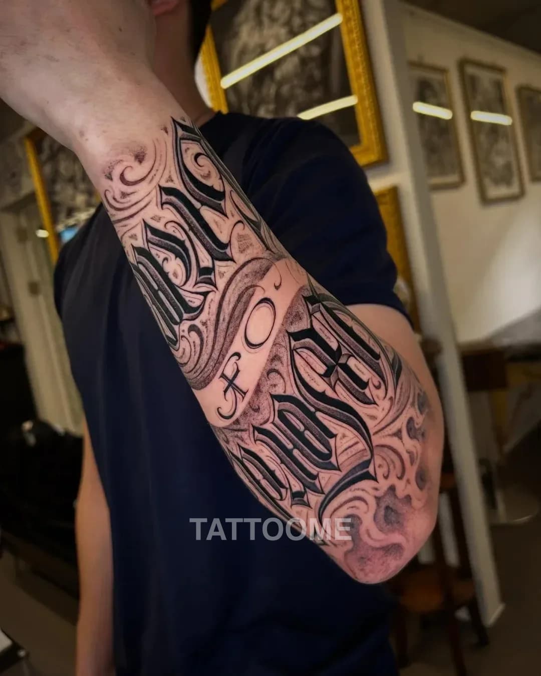 치카노 레터링4 - liberich_tattoo