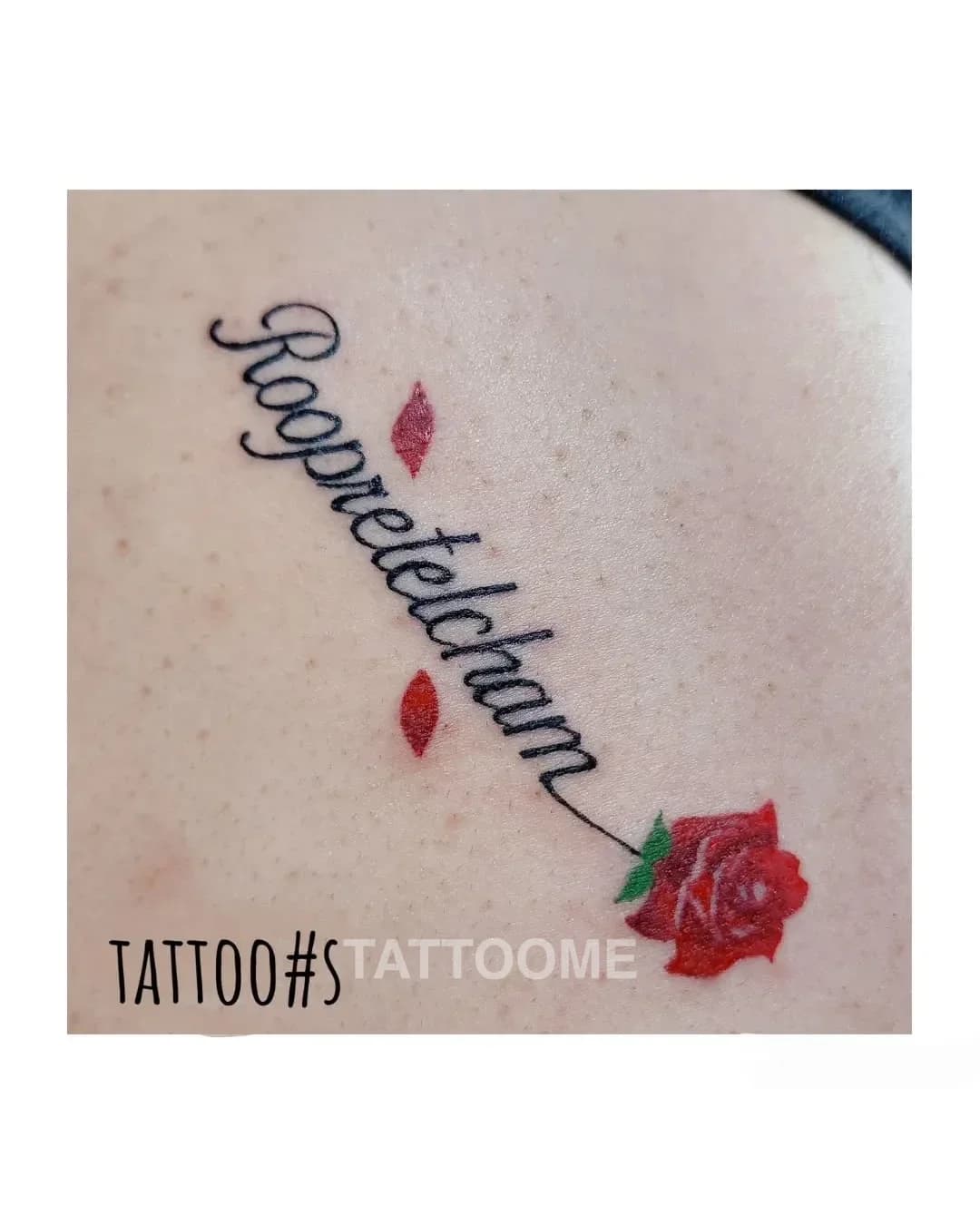 레터링 타투 1 - s__tattooo