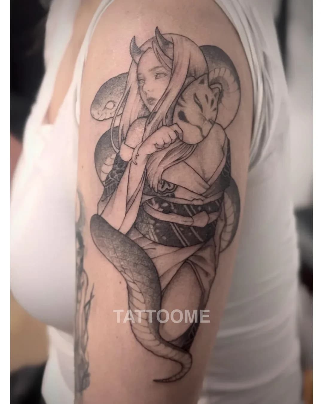 블랙워크 캐릭터2 - _nilla_tattoo 3