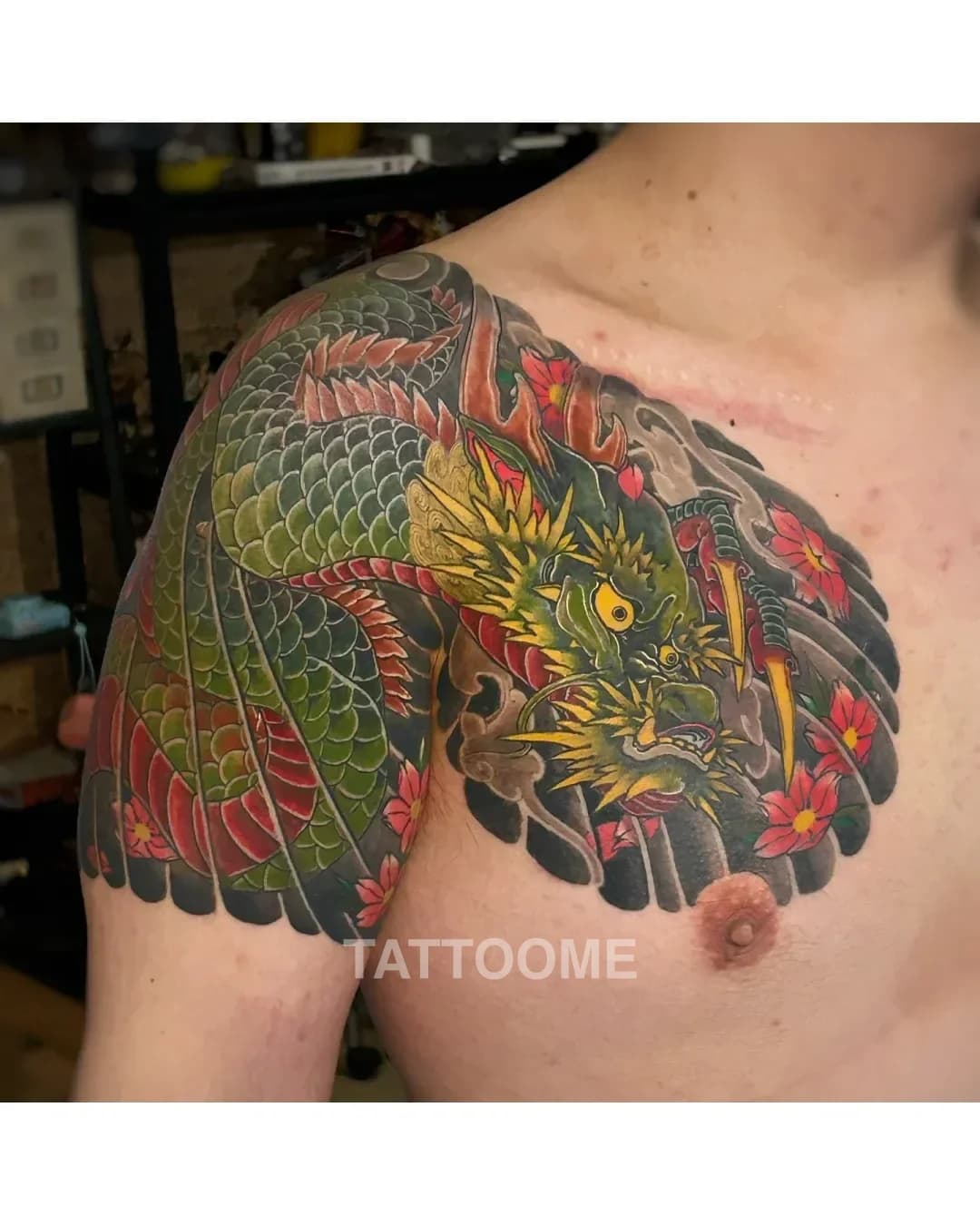 이레즈미 가슴반팔 1 - dd_tattooer