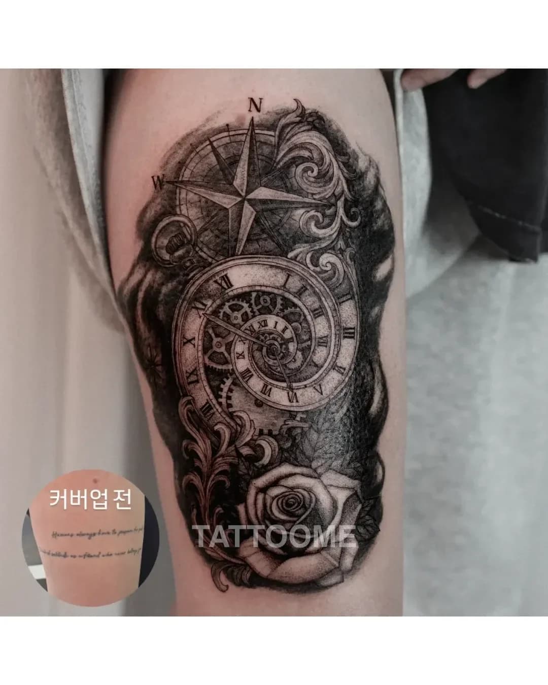 블랙워크 타투 1 - blackkayy