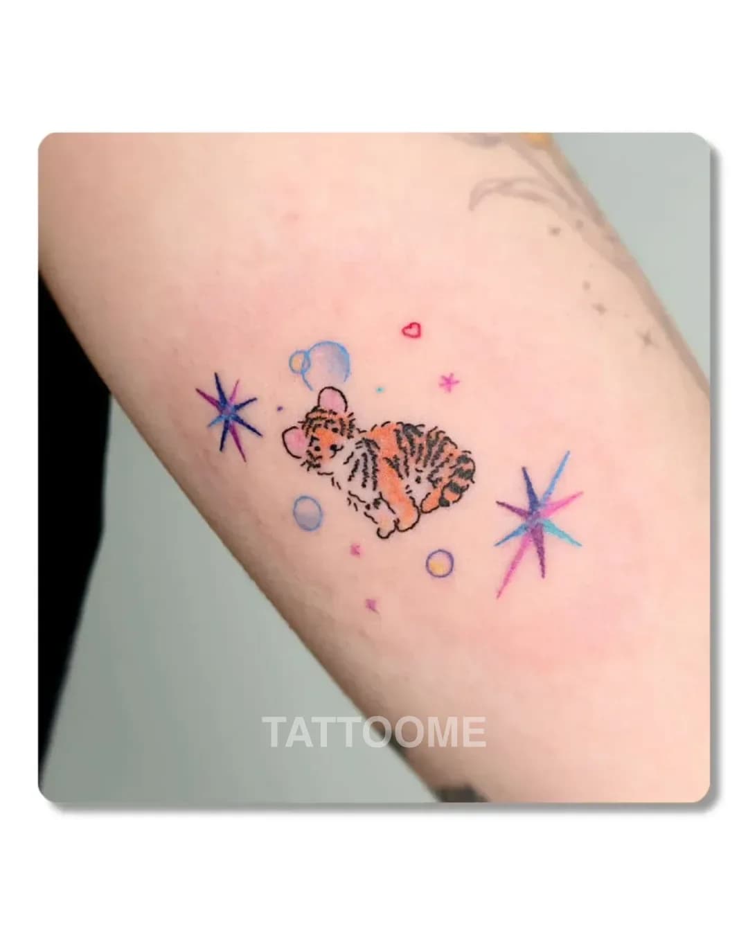 감성타투 호랑이 - tattooist_seoming