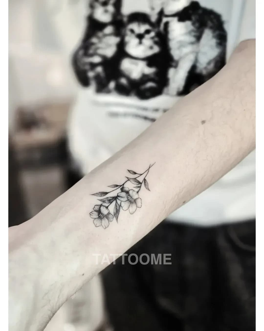 라인워크 타투 4 - annntattoo