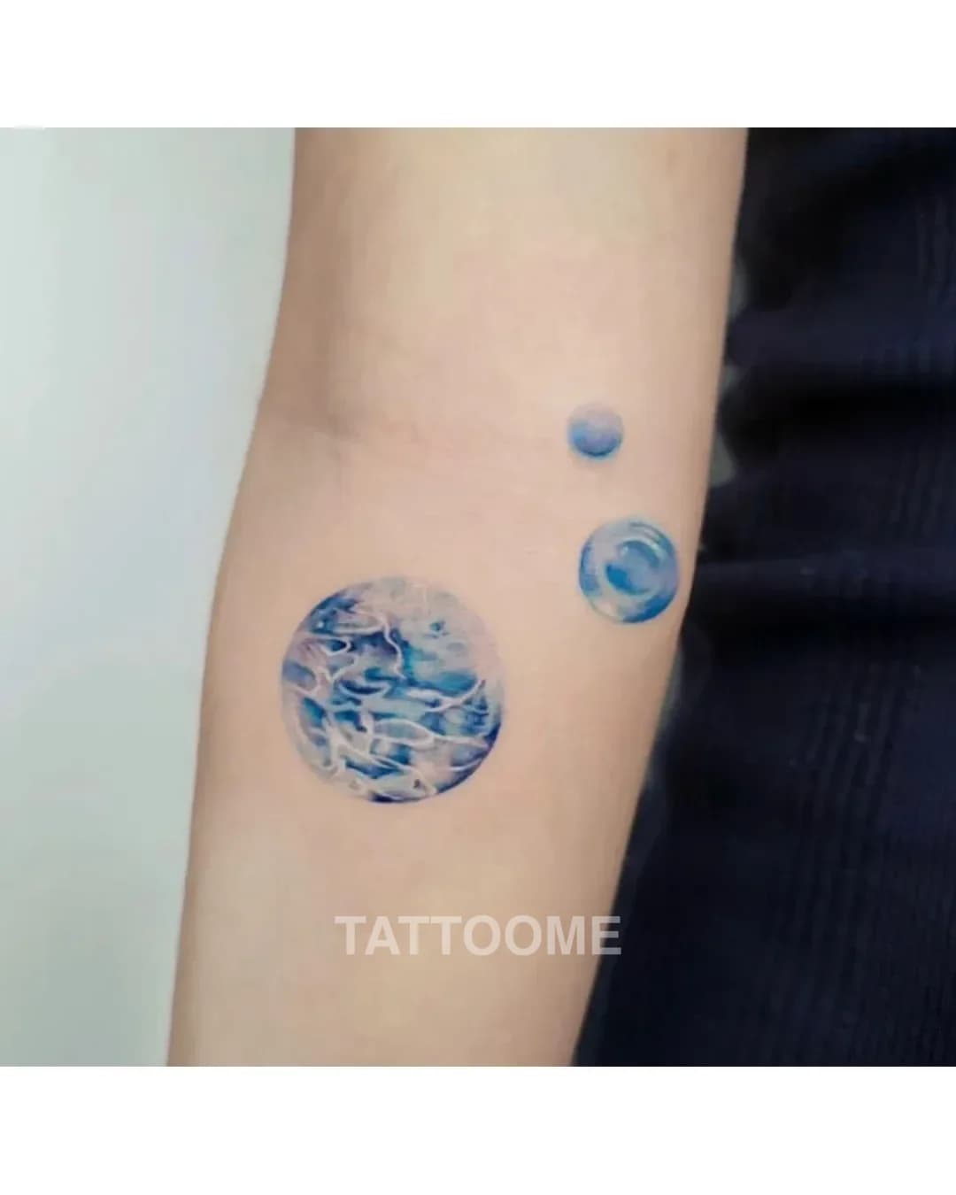 감성타투 물방울 - simji_tattoo