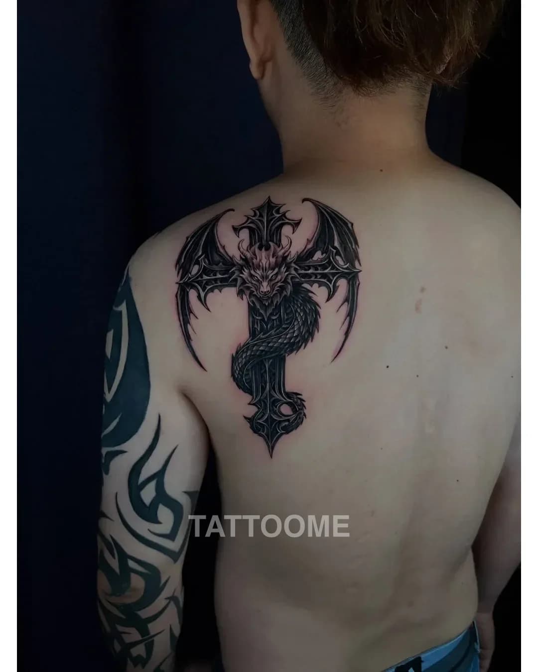 블랙워크 타투 1 - hyeratattoo