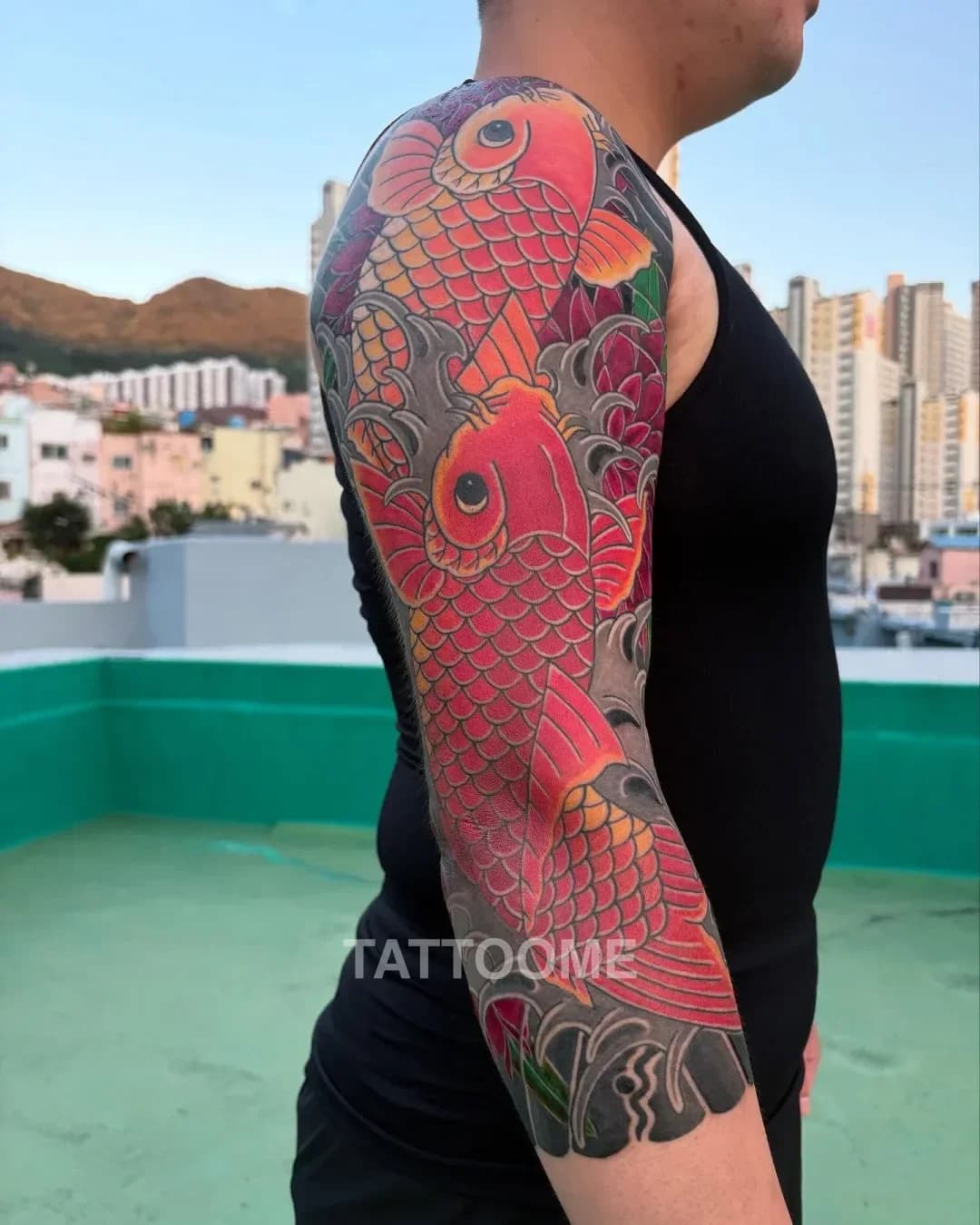 이레즈미 잉어 - tattooist_hazu