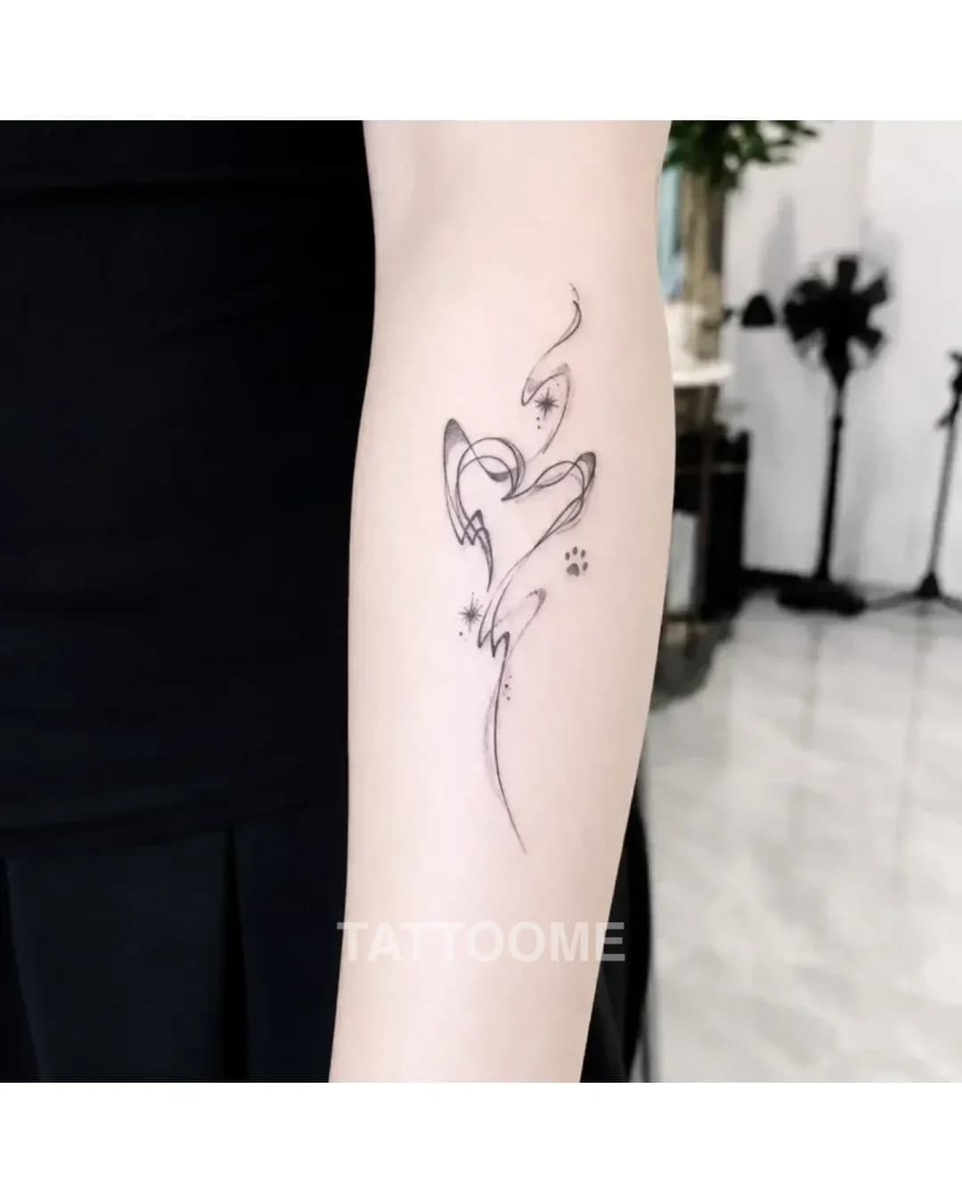 라인워크 타투 3 - annntattoo