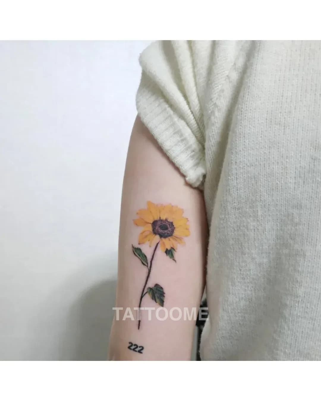 감성타투 꽃1 - blacklove700