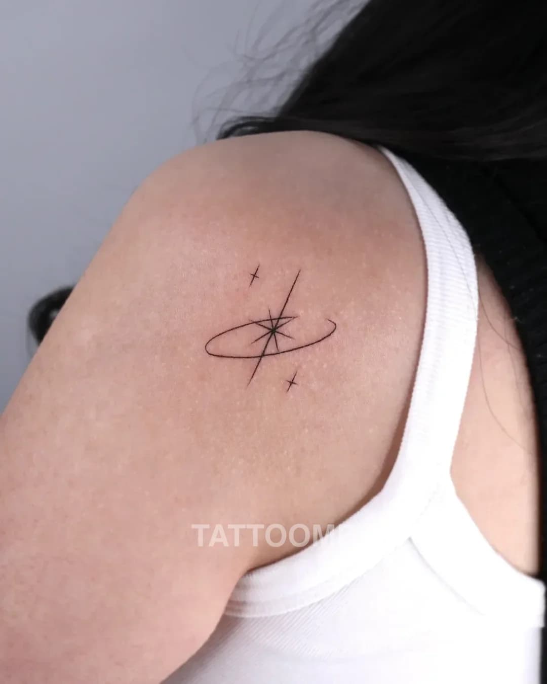 라인워크 어깨 - tattooist_dulgi
