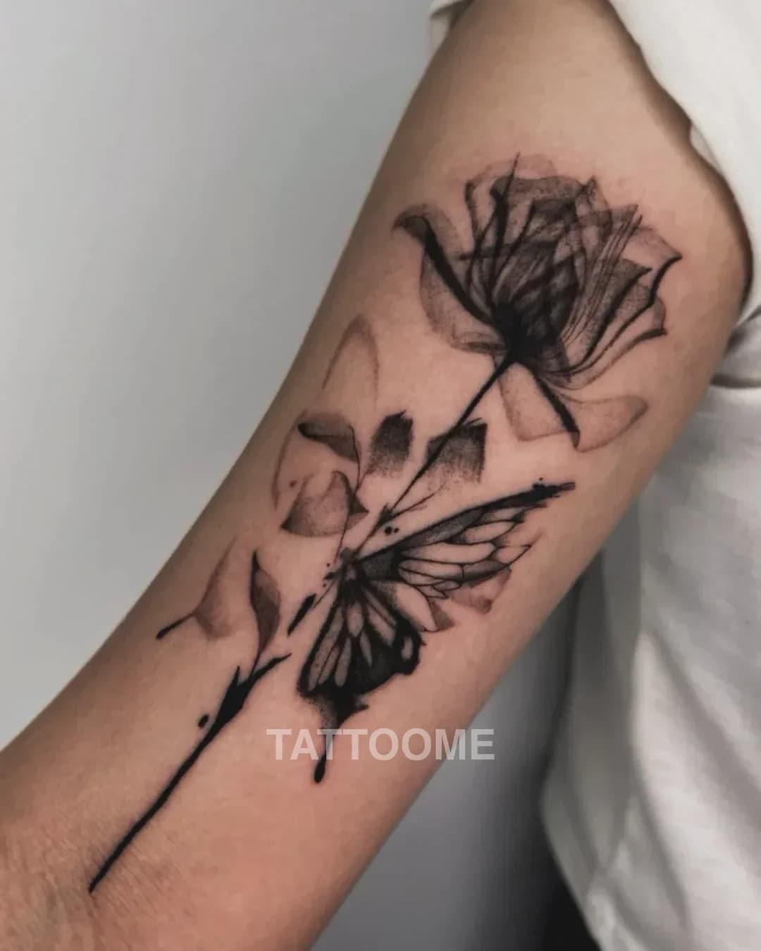 블랙워크 꽃 - flin.ink 3
