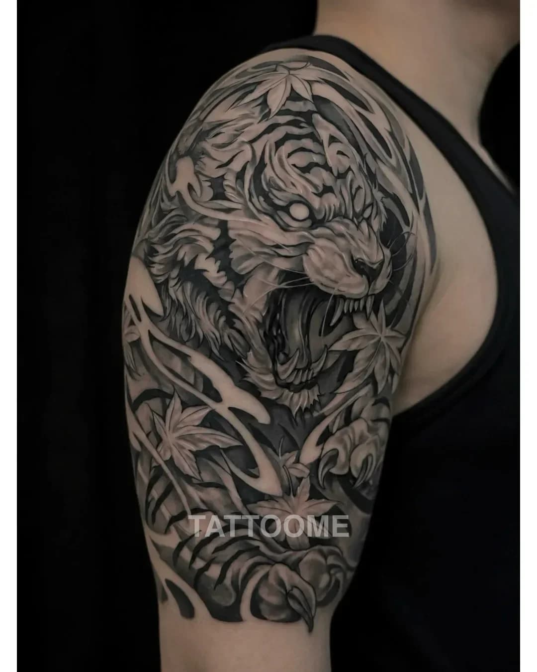 블랙앤그레이 타투 4 - giche_tattoo