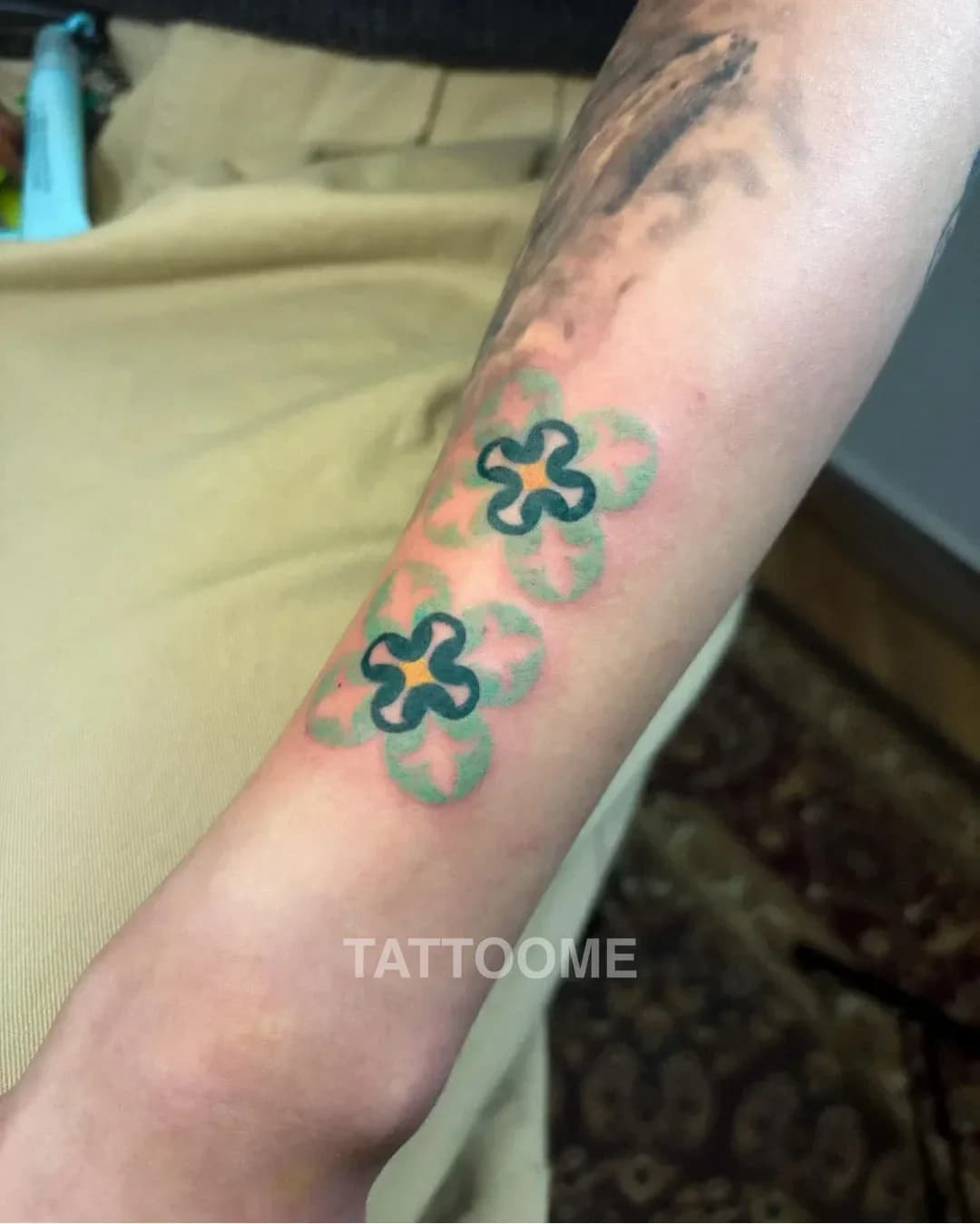 도트워크 팔 - tattoo_moyang