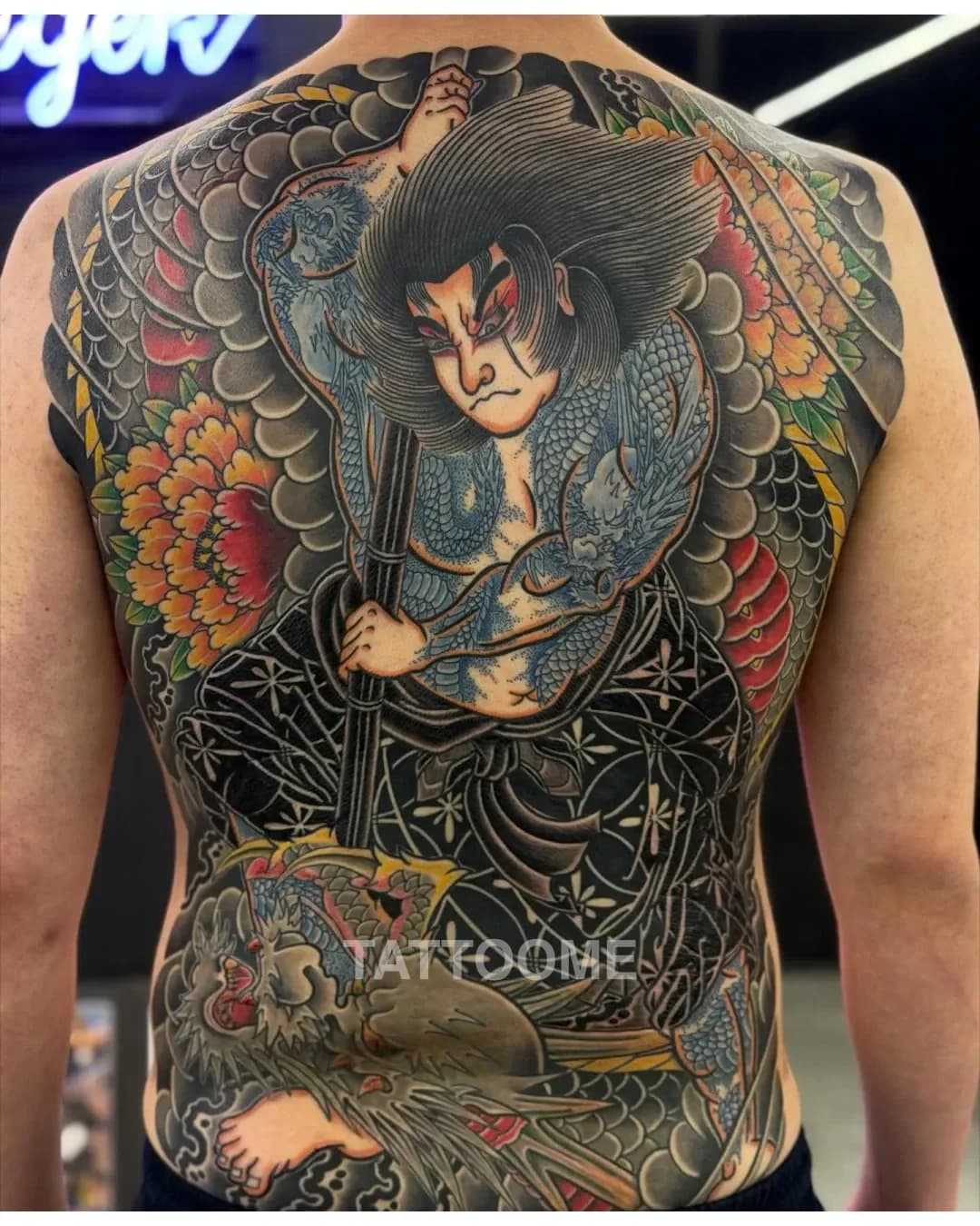 이레즈미 등판2 - hwagek_tattoo