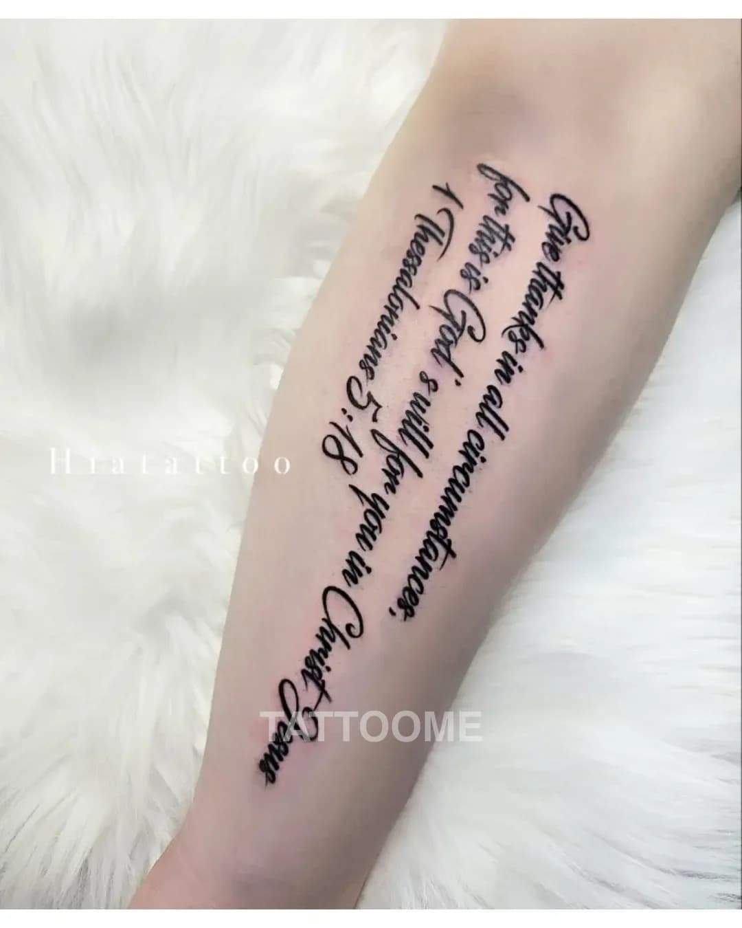 레터링 타투 4 - hia_tattooer 4