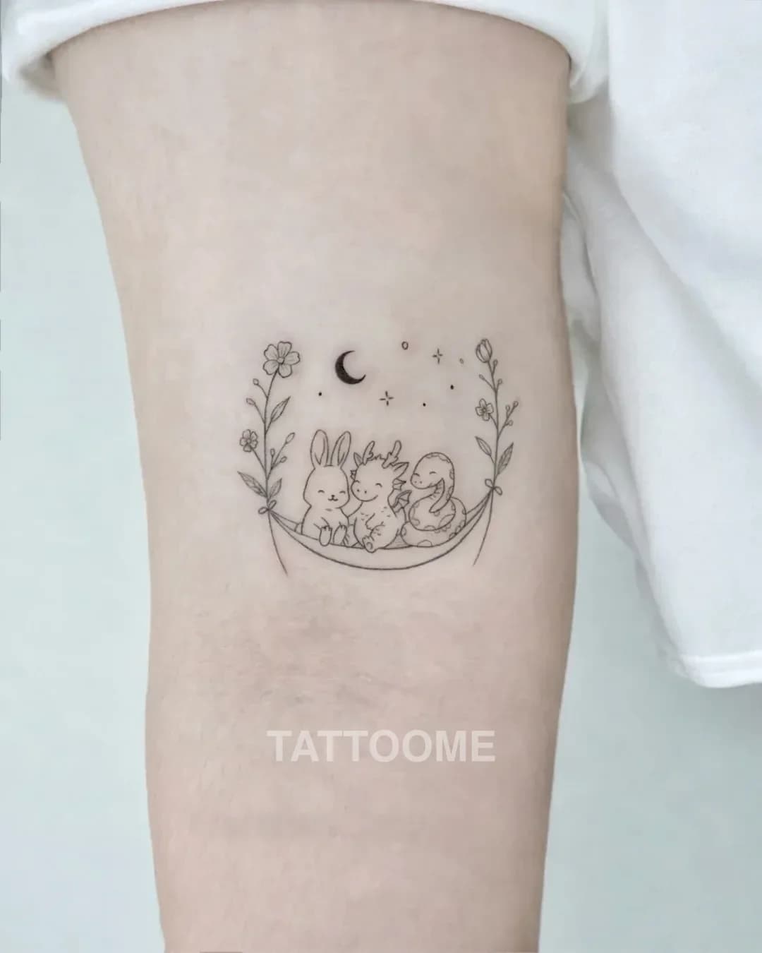 라인워크 타투 5 - ink.danu