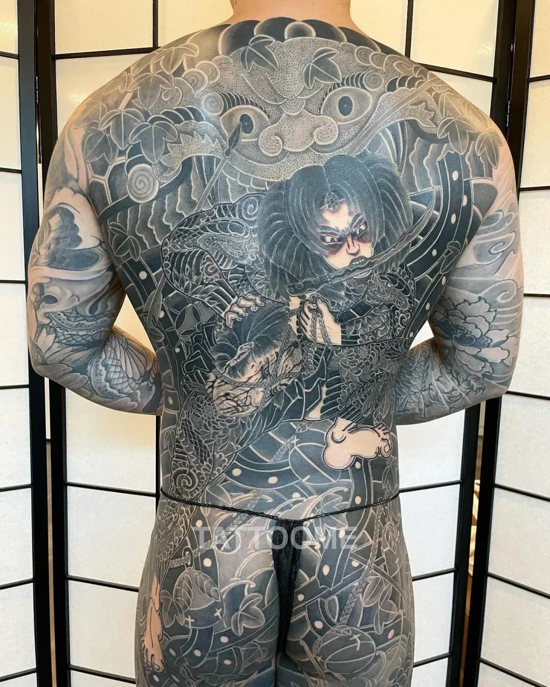 이레즈미 전신 - tattooist_hazu
