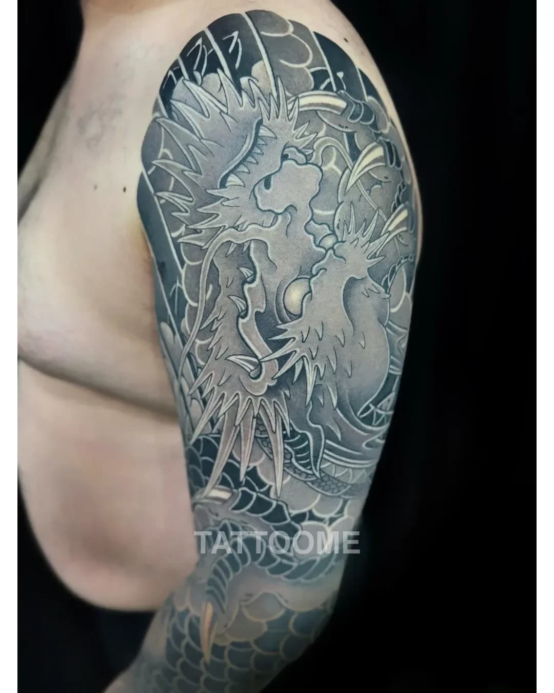 이레즈미 팔 - hyeon__tattoo