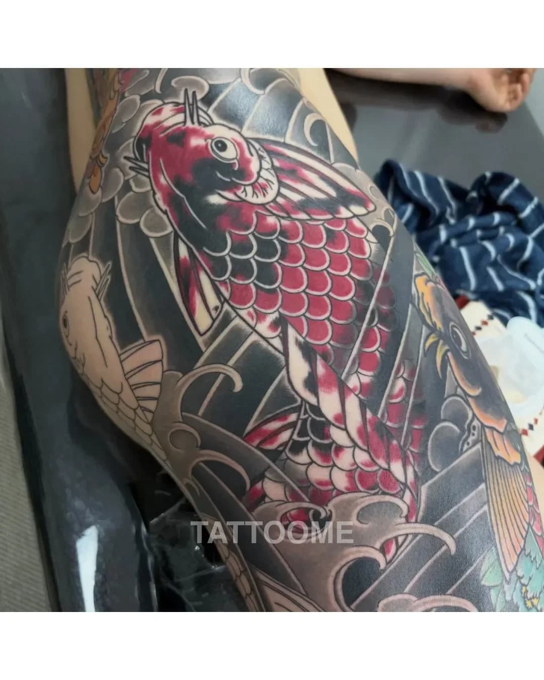 이레즈미 잉어 - pohang_tattoo_yumin