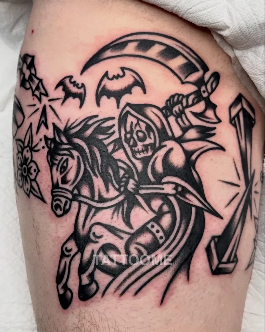 올드스쿨 타투3 - allo_tattooer