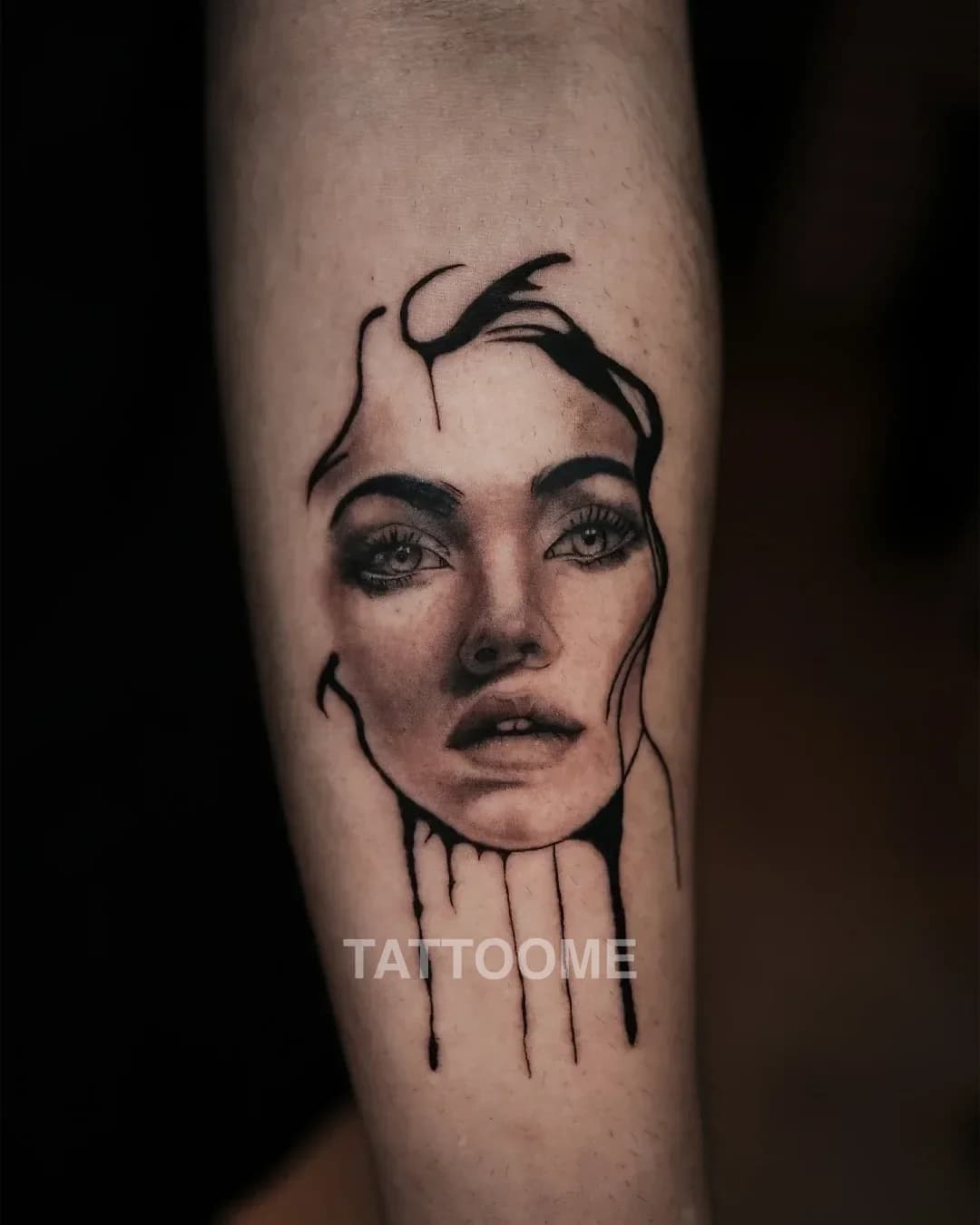 블랙워크 타투 4 - moru_tattooist